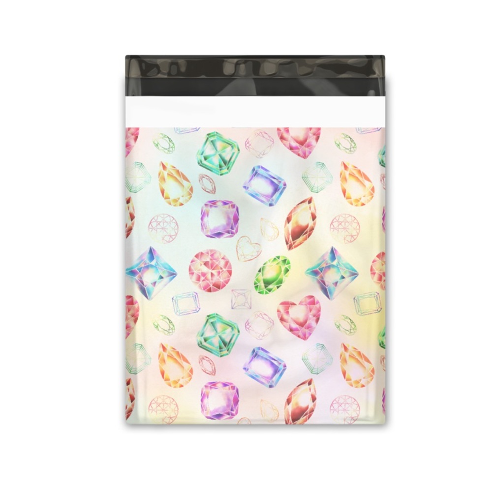 25 10X13 Poly Mailers Gems & Jewels PRICE IS FIRM - Picture 4 of 13